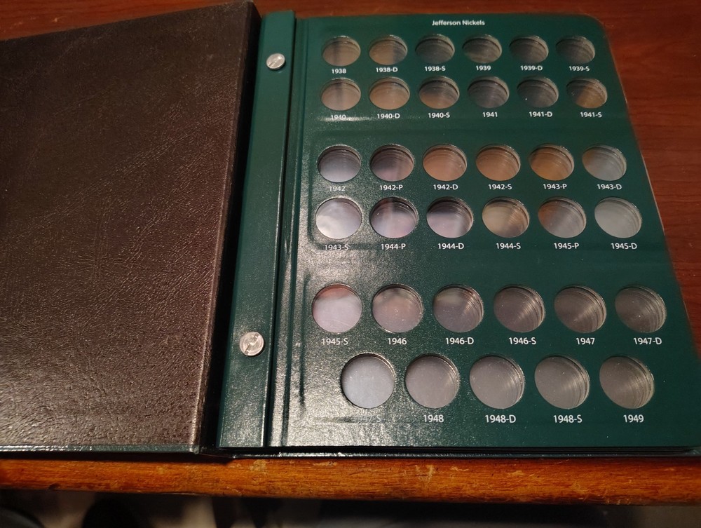 Intercept Shield #A-0040 Jefferson nickel including proof 38-02