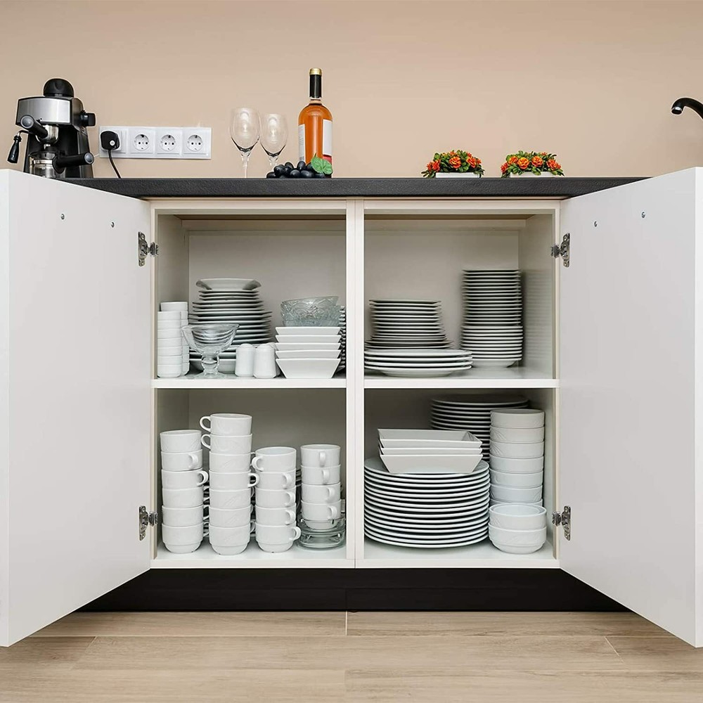 30 Pack 1/2" Overlay Soft Close Face Frame Compact Kitchen Cabinets Hinges