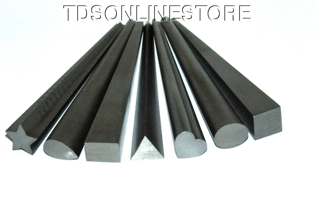 Set Of 7 Assorted Solid Steel Shaping, Forming And Wrapping Mandrels