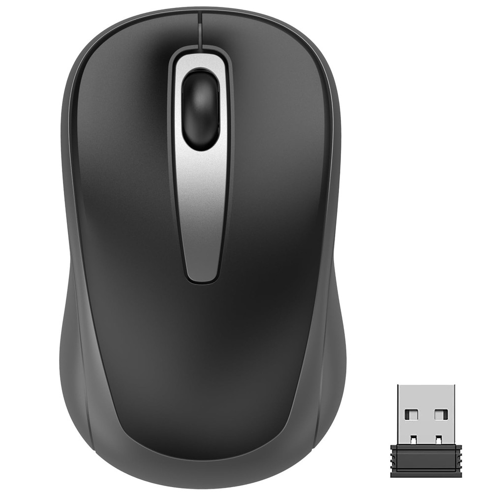 ACOZYKITTEN Wireless Mouse for Portable Computer, 2.4G Noiseless Mouse with U...