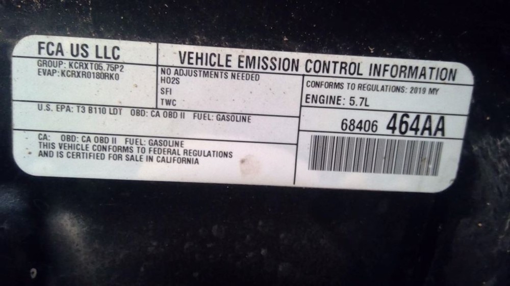 Steering Column Floor Shift Fits 18-24 DURANGO 4311776