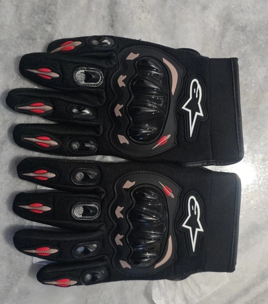 alpinestars motorcycle gloves med.