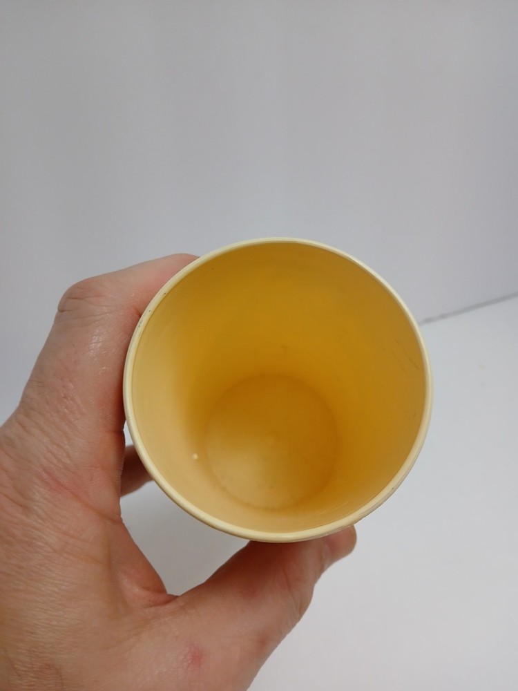 1980 Pac-Man Drinking Plastic Cup DEKA Collectors Cup