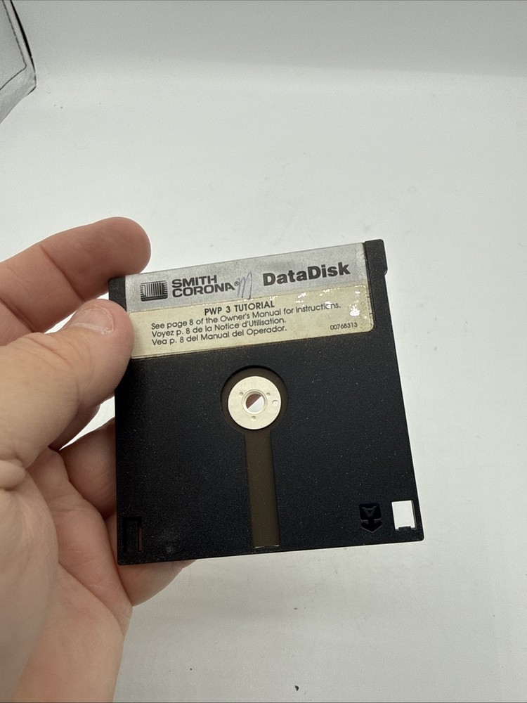Smith Corona Data Disk PWP3 Tutorial