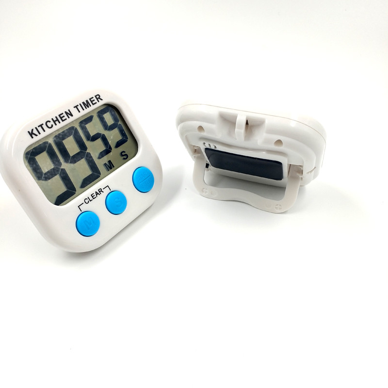 Digital Kitchen Timer Magnetic Cooking LCD Large Count Down Clear Loud Alarm