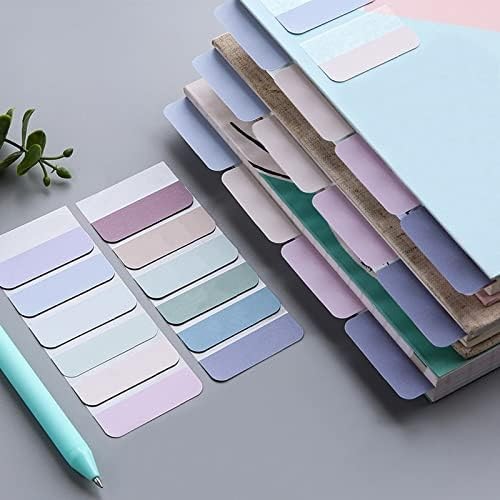Large colored index tabs repositionable page markers