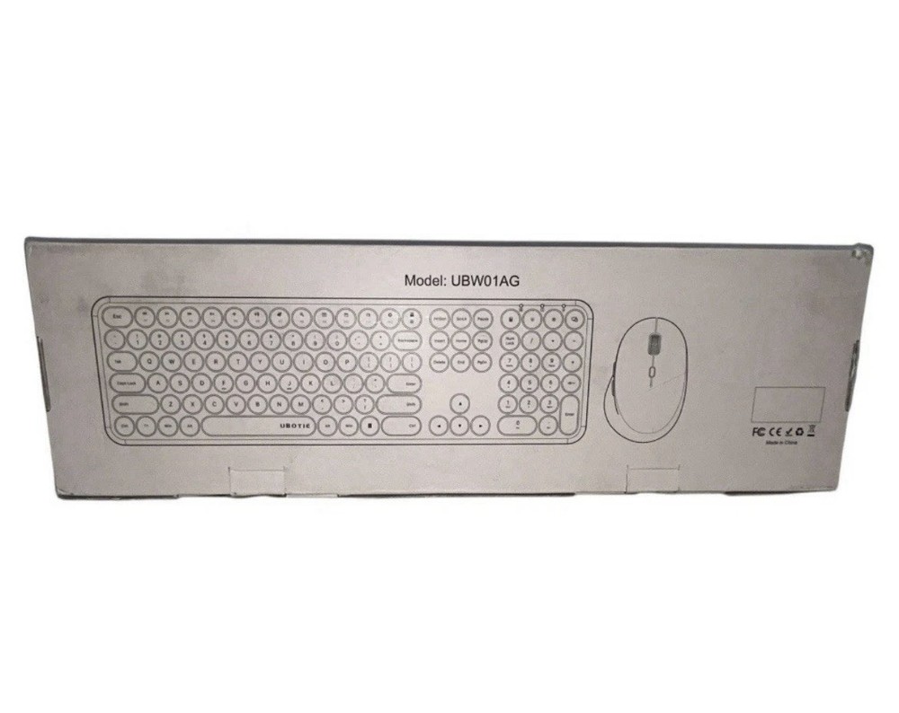 UBOTIE 2.4G Wireless Keyboard & Mouse Combo