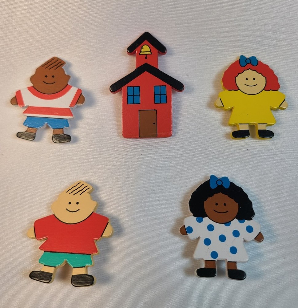 Button Covers with Bright Colored Education & Teacher Theme Designs
