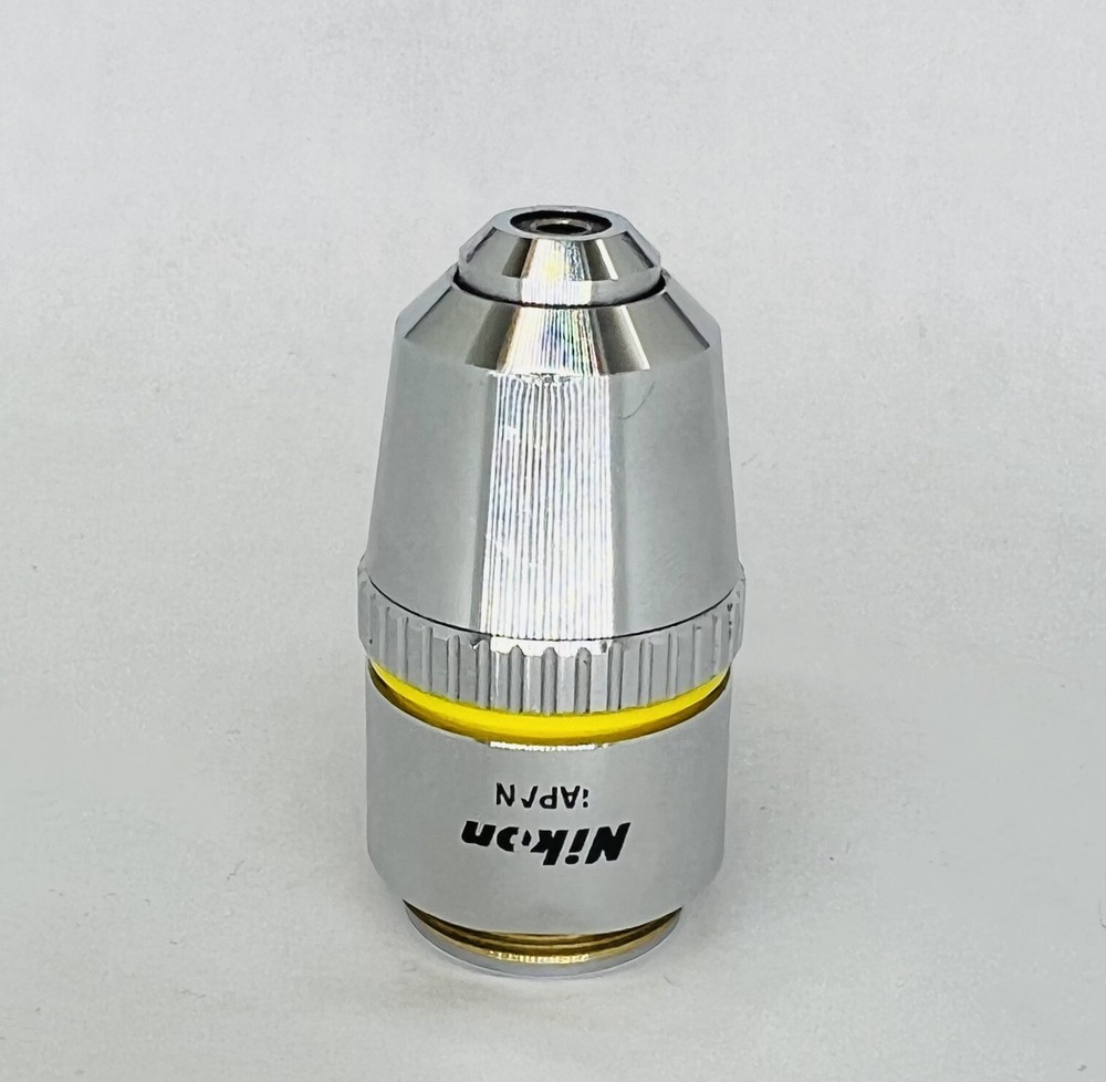 Nikon E Plan 10X Microscope Objective Lens 160mm Labophot Optiphot Alphaphot