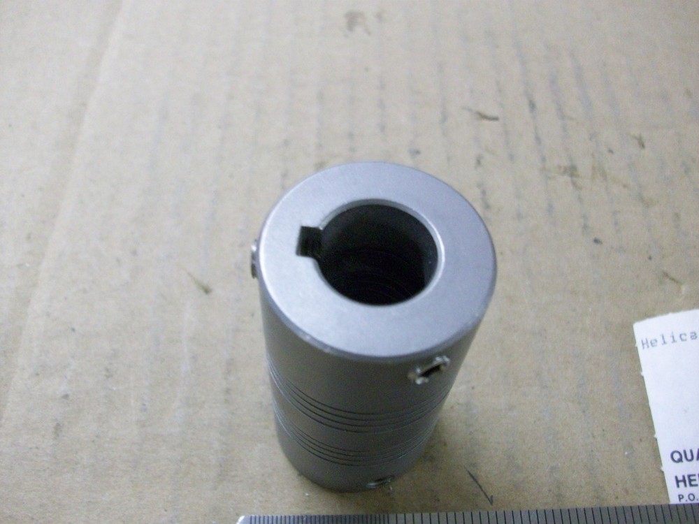 HELICAL PRODUCTS 3370-20-12 FLEX COUPLING ( 5/8" ROUND BORE + 3/8"HEX BORE)