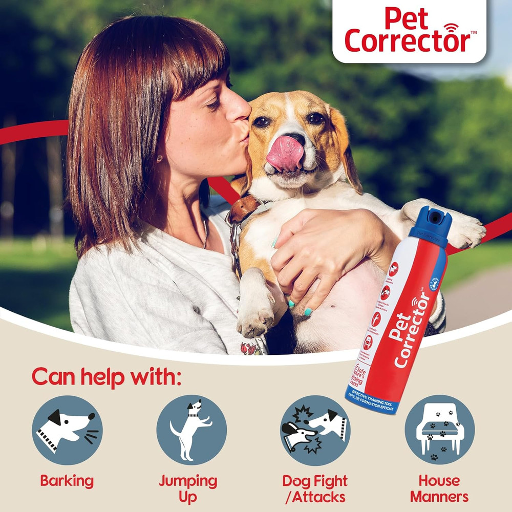 PET CORRECTOR Dog Trainer, 200Ml. 4 Pack- Stops Barking, Jumping Up, Place Avoid