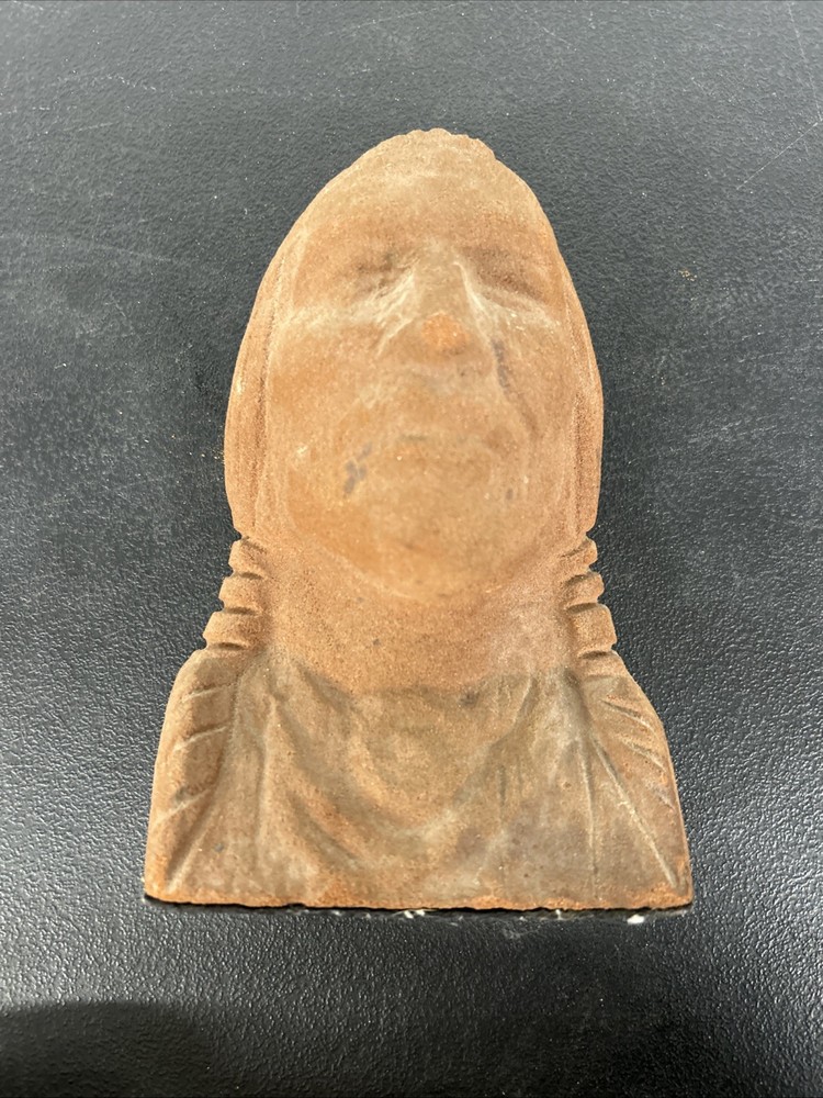 Indian Head Statue Native American Art