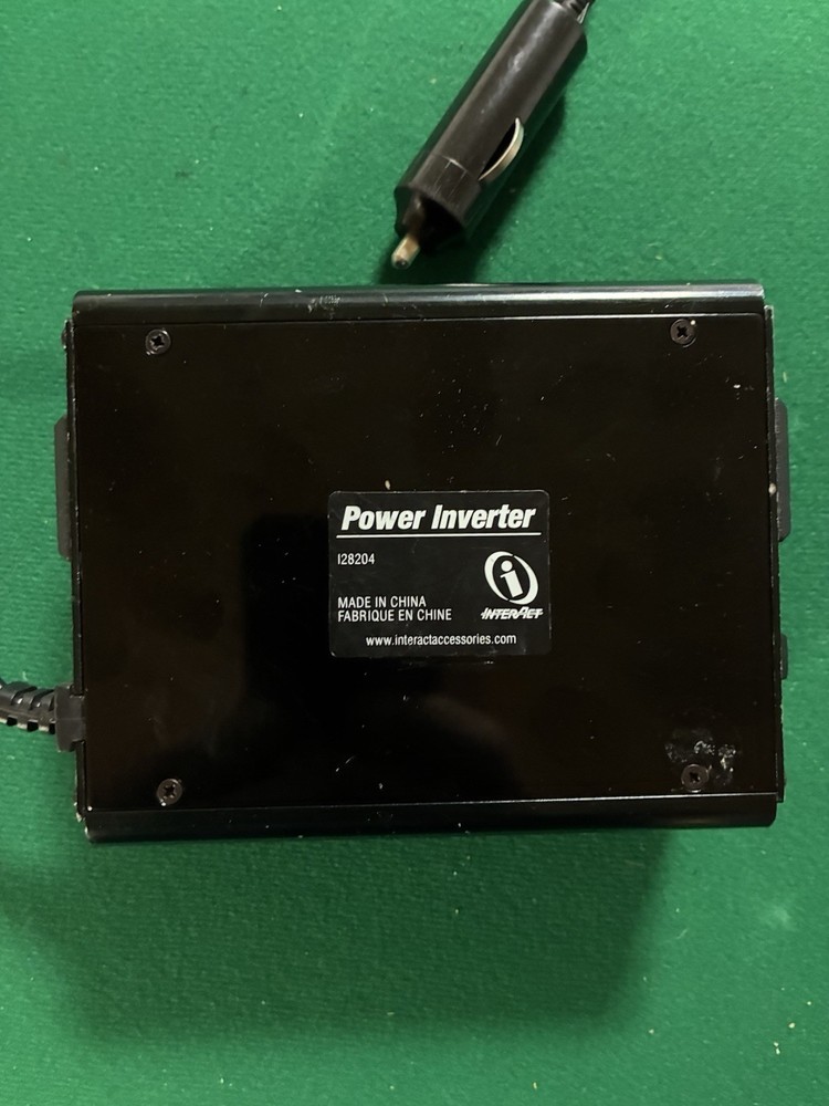 Power Inverter For Vehicles By InterAct, Tested: Pre Owned