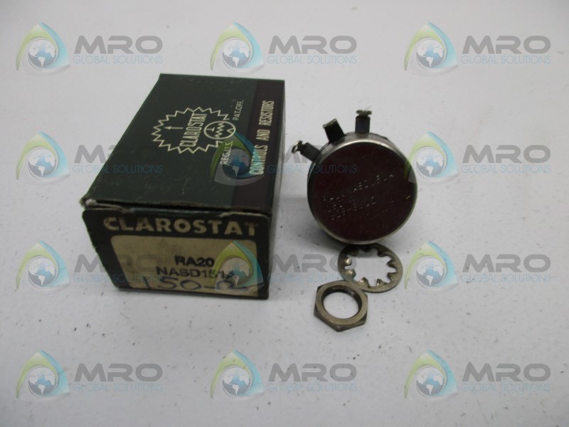 CLAROSTAT RA20NASD151A POTENTIOMETER NSMP