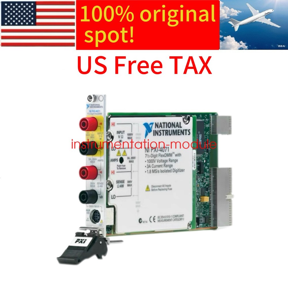 National Instruments NI PXI-4071 7½-Digit FlexDMM Digital Multimeter Module