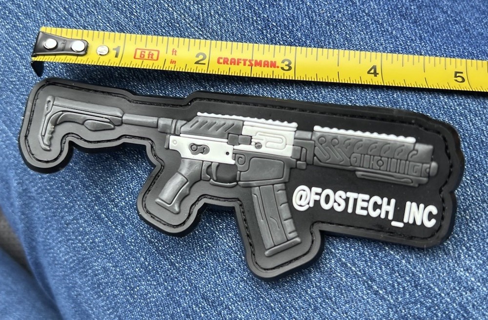 NRA Convention 2026 Fostec Inc Tactical Morale Hook And Loop Patch