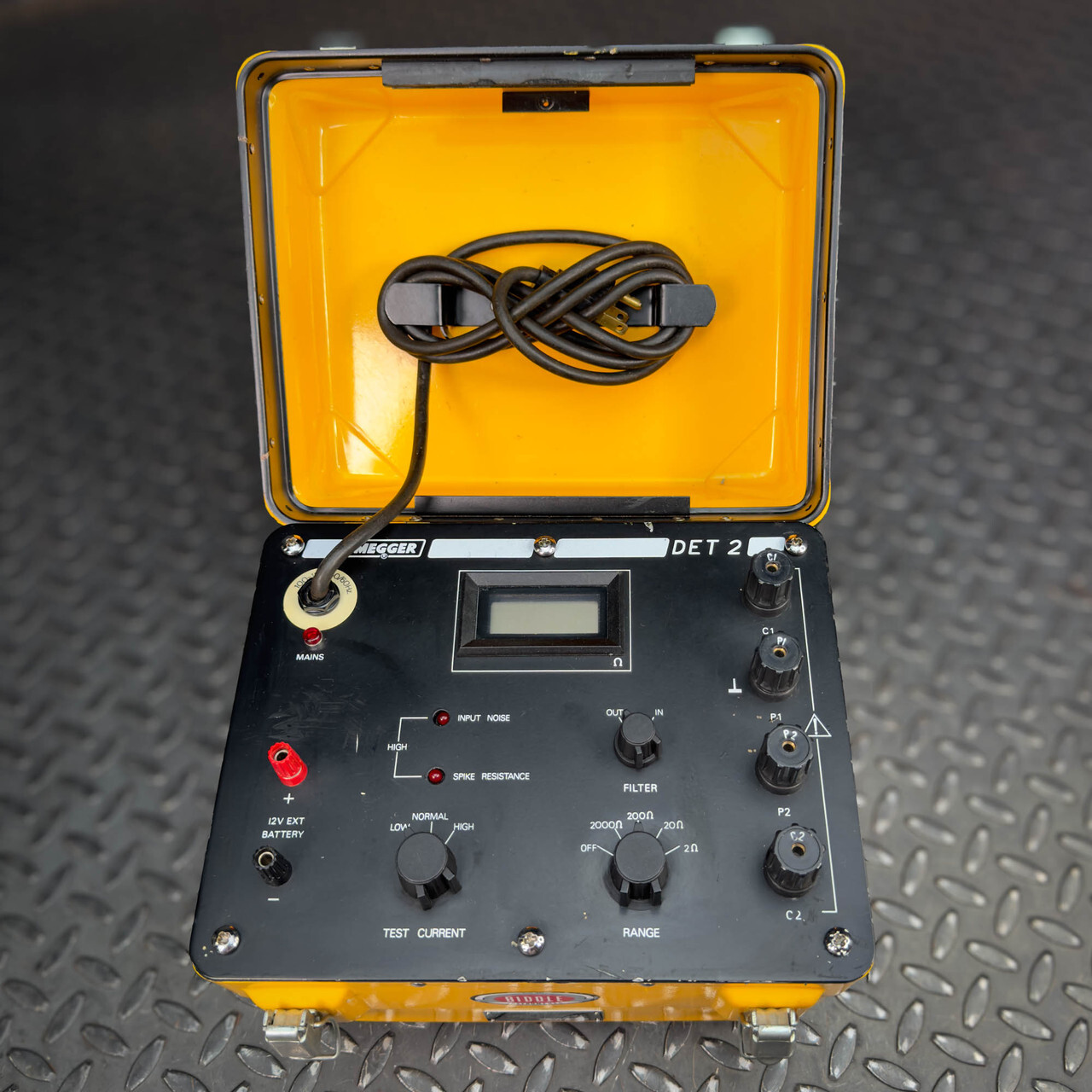 Biddle Megger DET 2/110 - Digital Earth (Ground) Tester