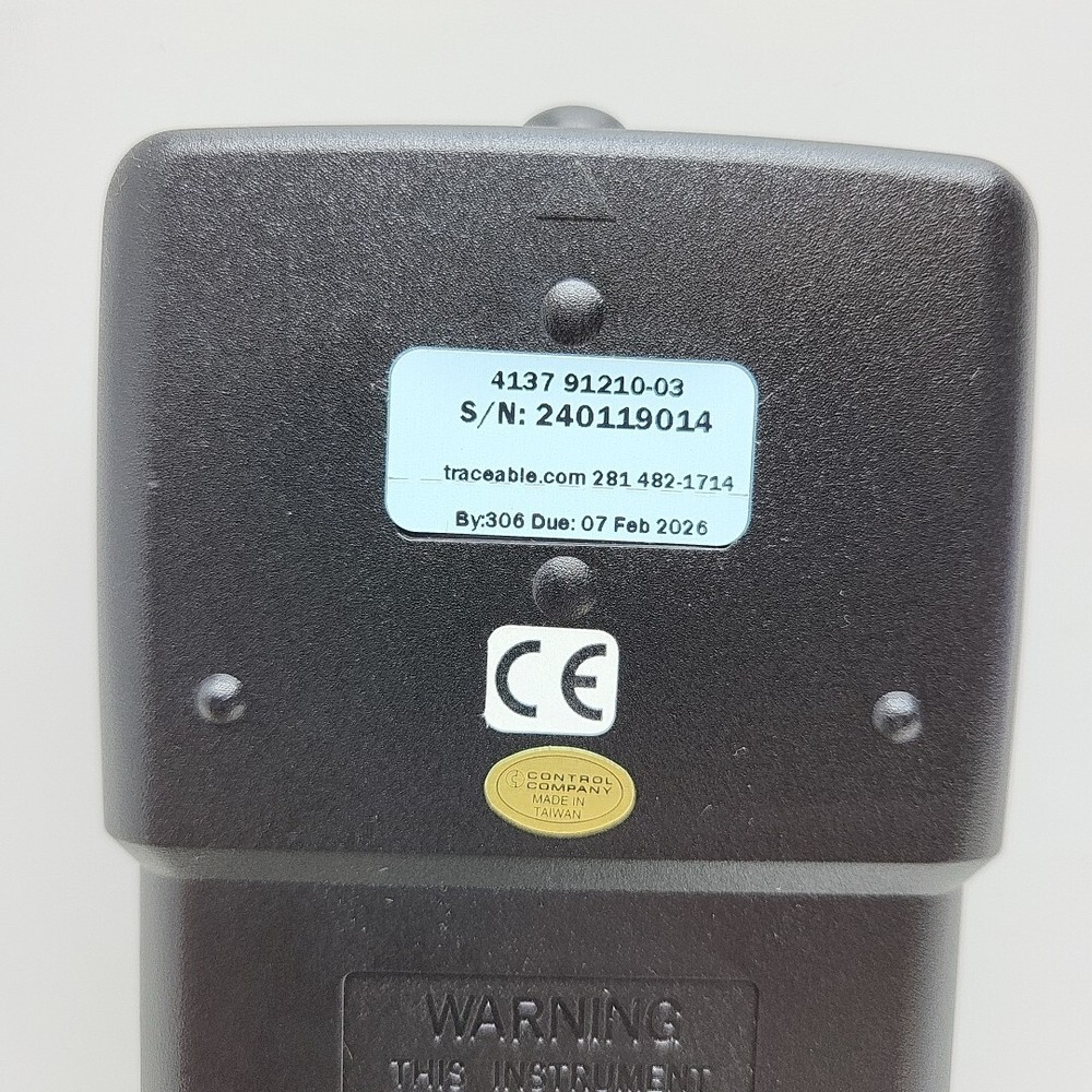 Traceable 4137 Thermocouple Thermometer 2 Input Type K