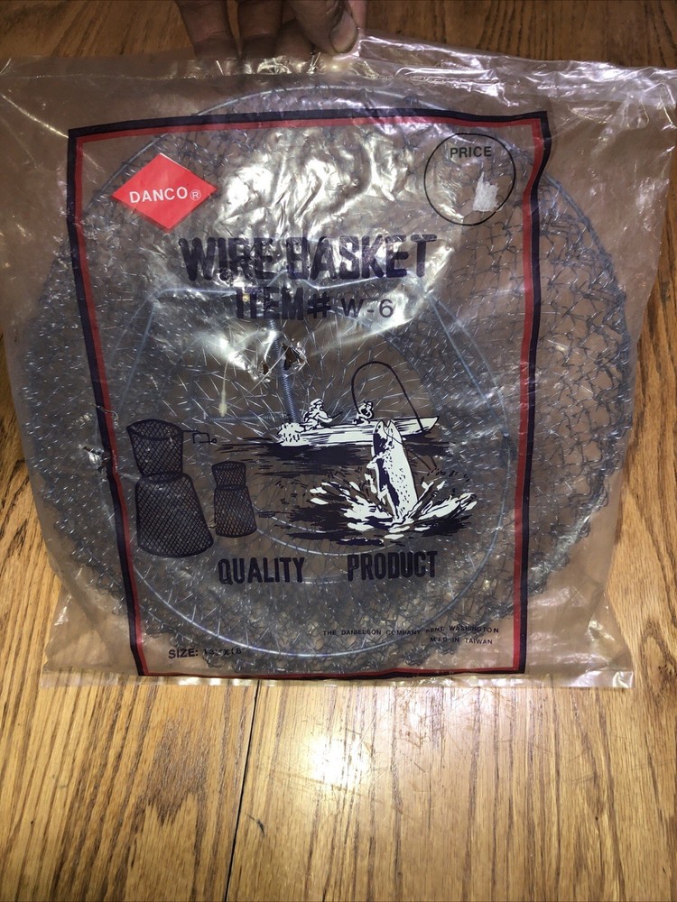 Dam o Wire Fish Basket Item # W-6