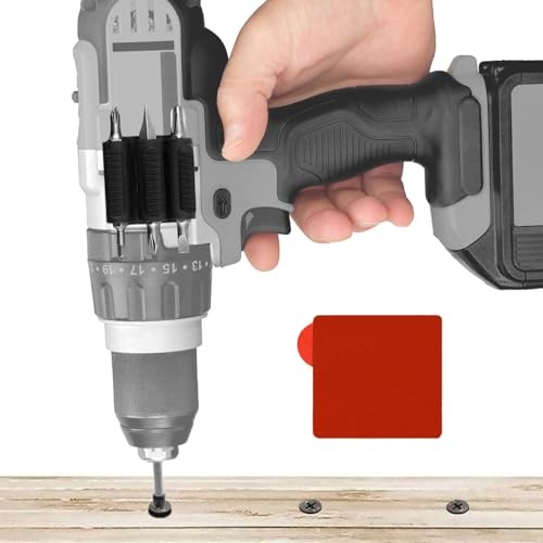 3Pcs Drill Bit Holder Tool, Locking Tool Clip Holder with High Strength