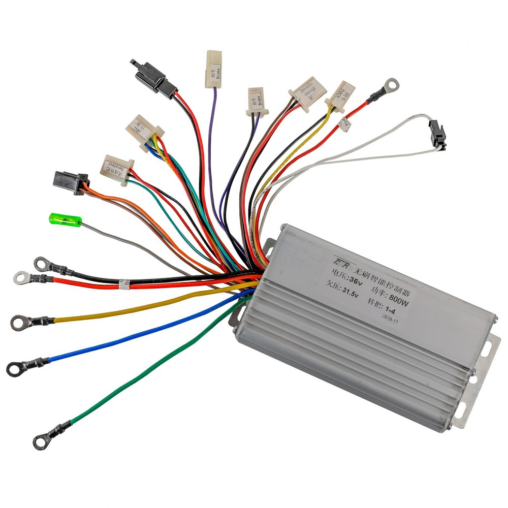 36v 800w Brushless Motor Speed Controller LCD Throttle Reverse EBike Bicycle ATV