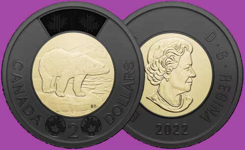 Canada $2 (Two Dollar ) QE COMBO- $2 Black Ring Coin + $2 (1986) Note