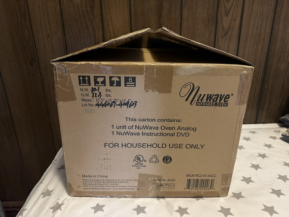 NUWAVE INFRARED OVEN #20203 “NEW” Open Box.