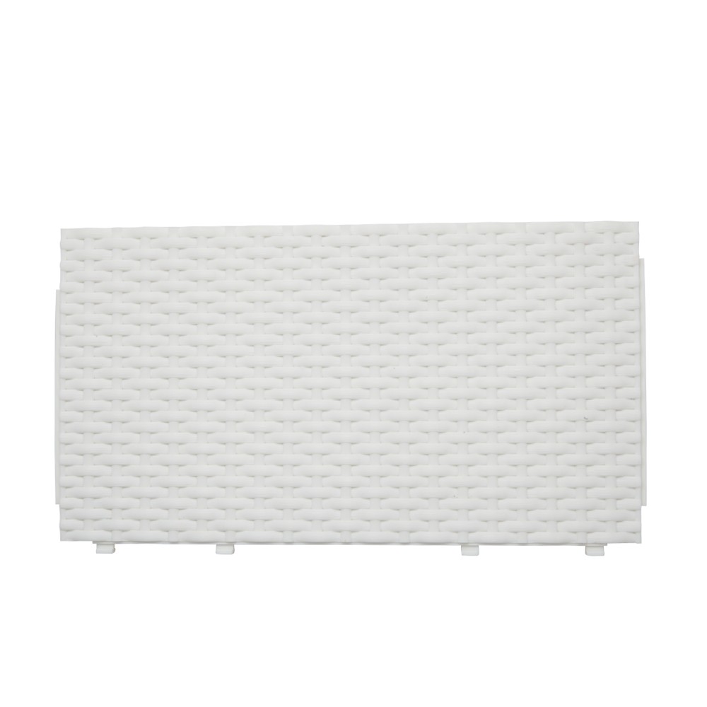 2Pcs Free Splicing Injection Planting Box White