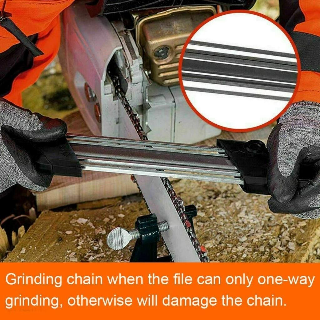 2-in-1 Quick Chainsaw Sharpening Guide 4.0mm File Holder for Stihl 5605-750-4303
