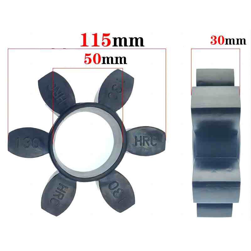 1PCS For HRC-130 Rubber Element Black Coupling Insert HRC-130