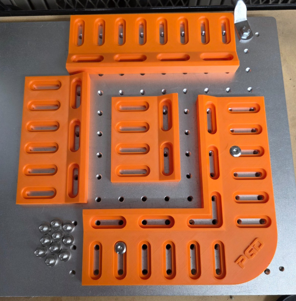 Laser Bed Jig 4 Piece Set
