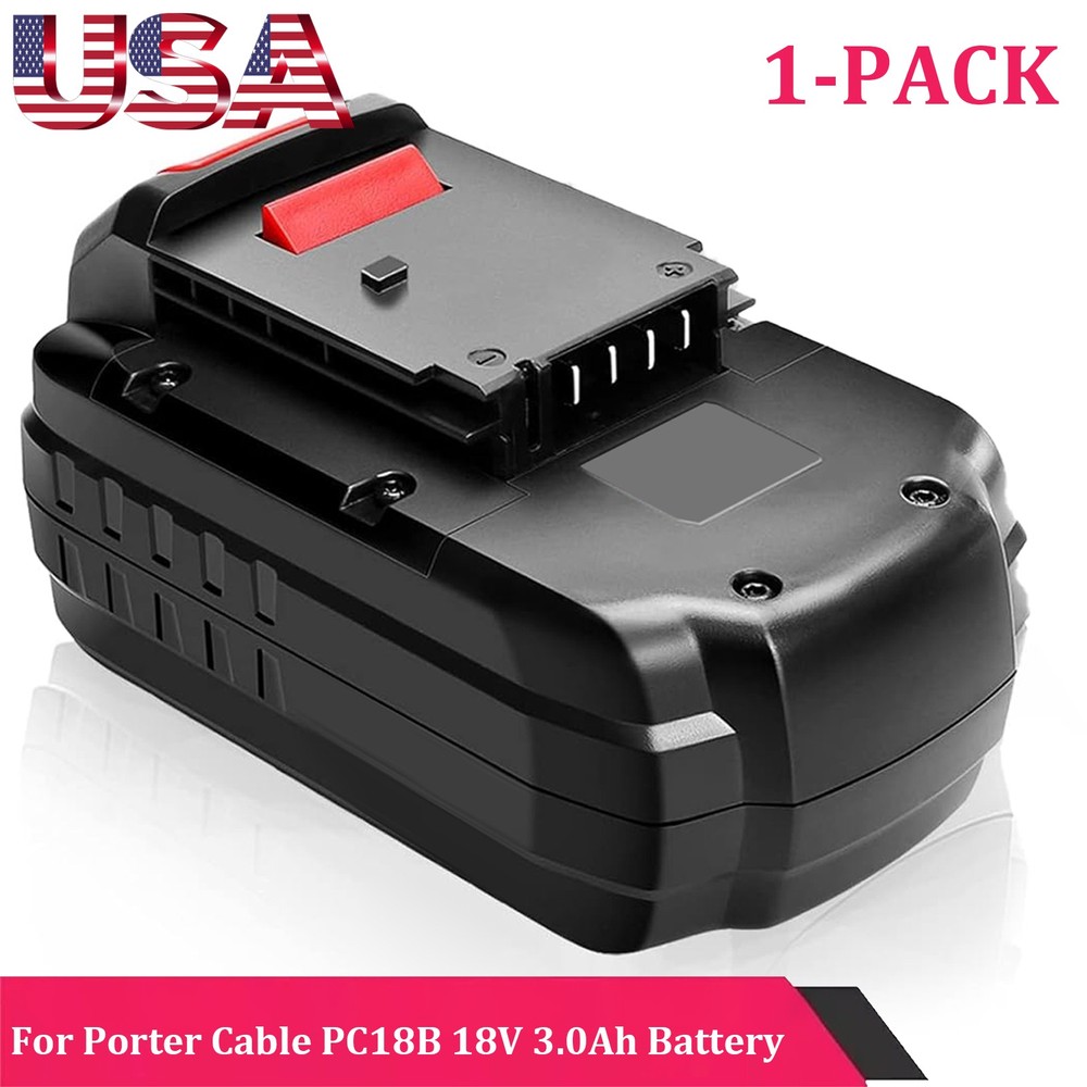 1Pack 18V for Porter Cable PC18B 18-Volt Cordless Tools NiCD Replacement Battery