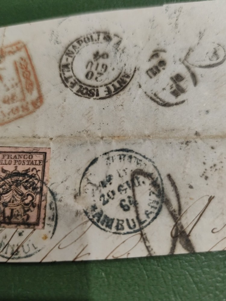 5 Baj. Three fragments. Different Colors.