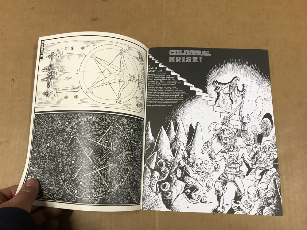 Dungeon Crawl Classics - Colossus, Arise! - A Level 8 Adventure