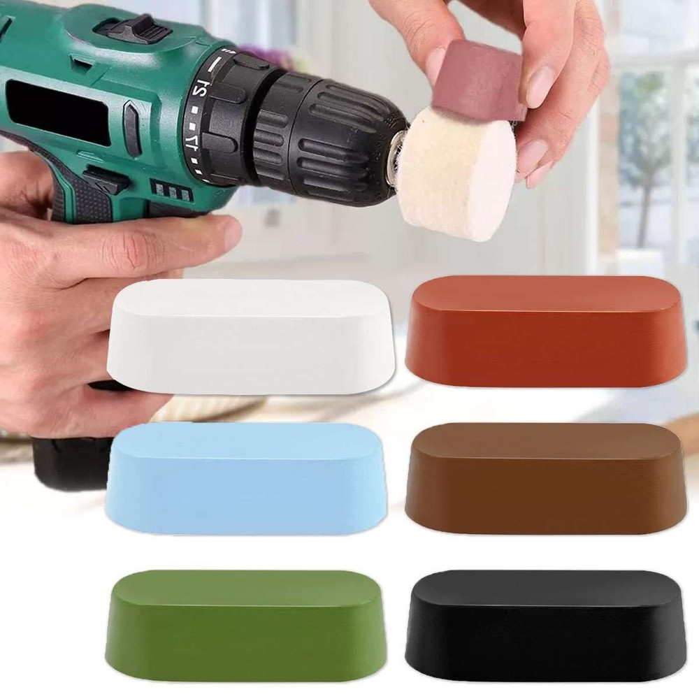 6 Pcs Metal Buffing Polishing Compound for Buffing Wheel Buffing Wheel Compound