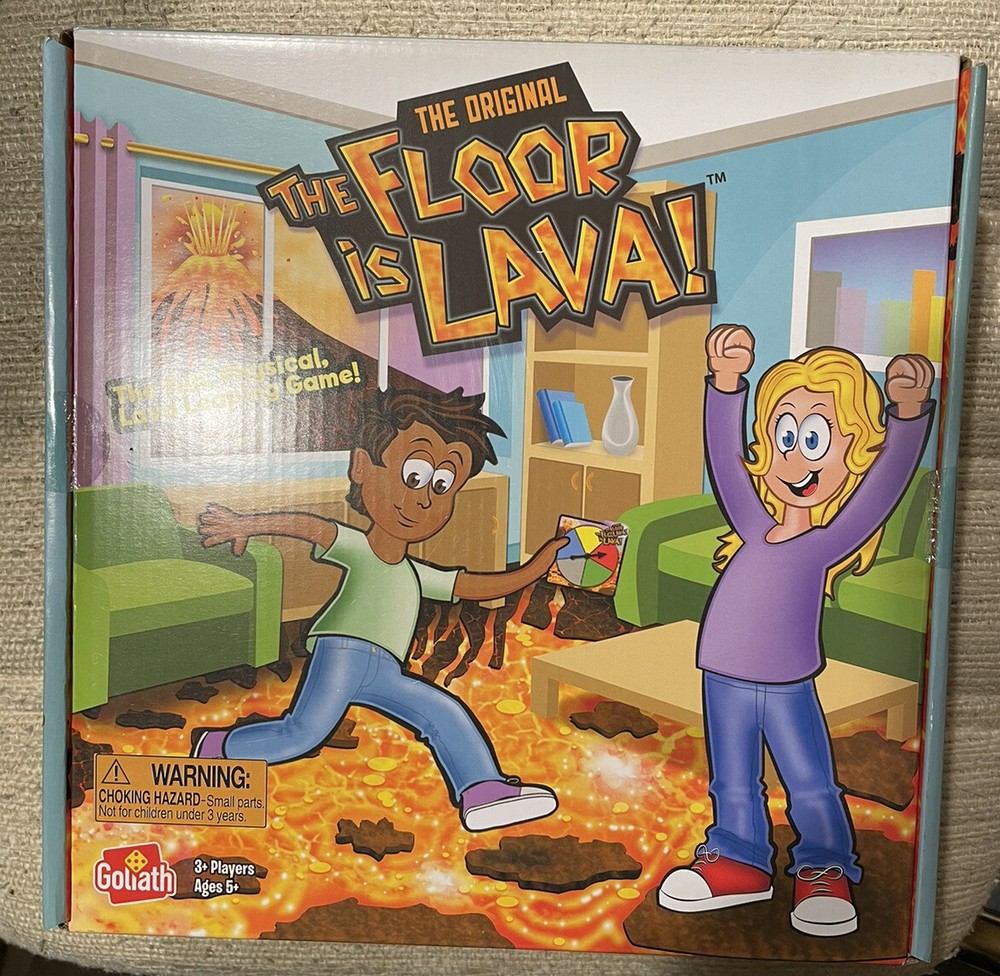 The Floor is Lava Interactive Board Game Ages 5+