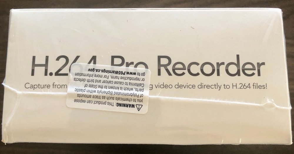 Encoder H.264 Pro Recorder