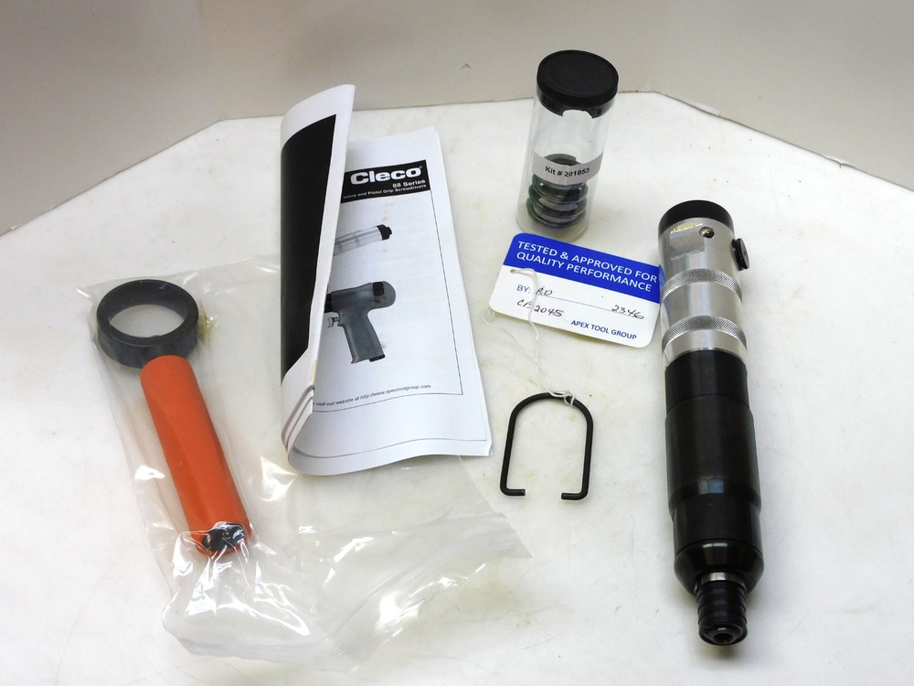 Cleco 88RSA-5CQ Pneumatic Inline Screwdriver 1/4'' Npt Hex Quick Change
