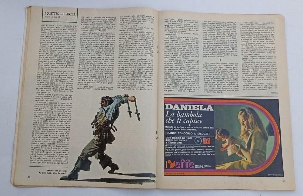 CORRIERE DEI PETITS N° 38 1969 WITHOUT INSERT