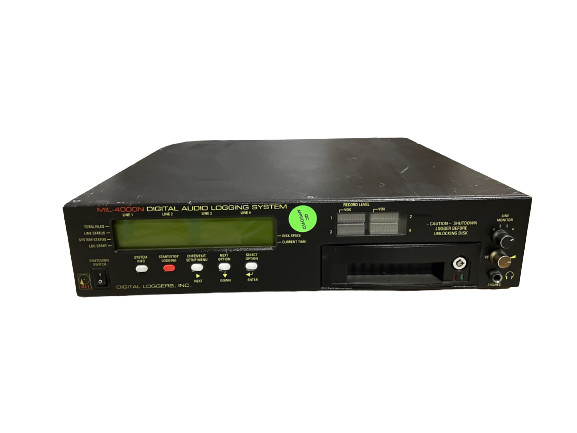 DIGITAL LOGGERS MIL-4000 4 LINES DIGITAL AUDIO LOGGING SYSTEM