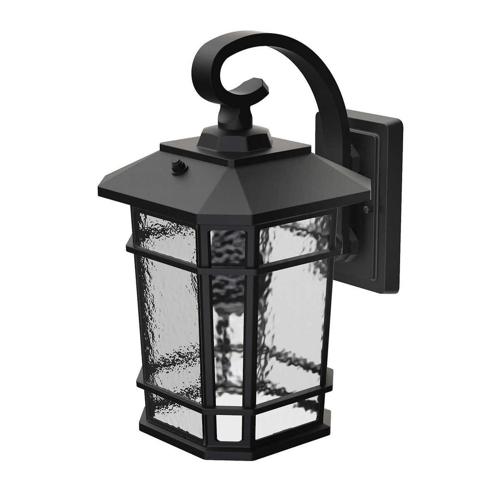 Koda 800 Lumen LED Wall Lantern with Automatic Dusk-to-Dawn Light Sensor