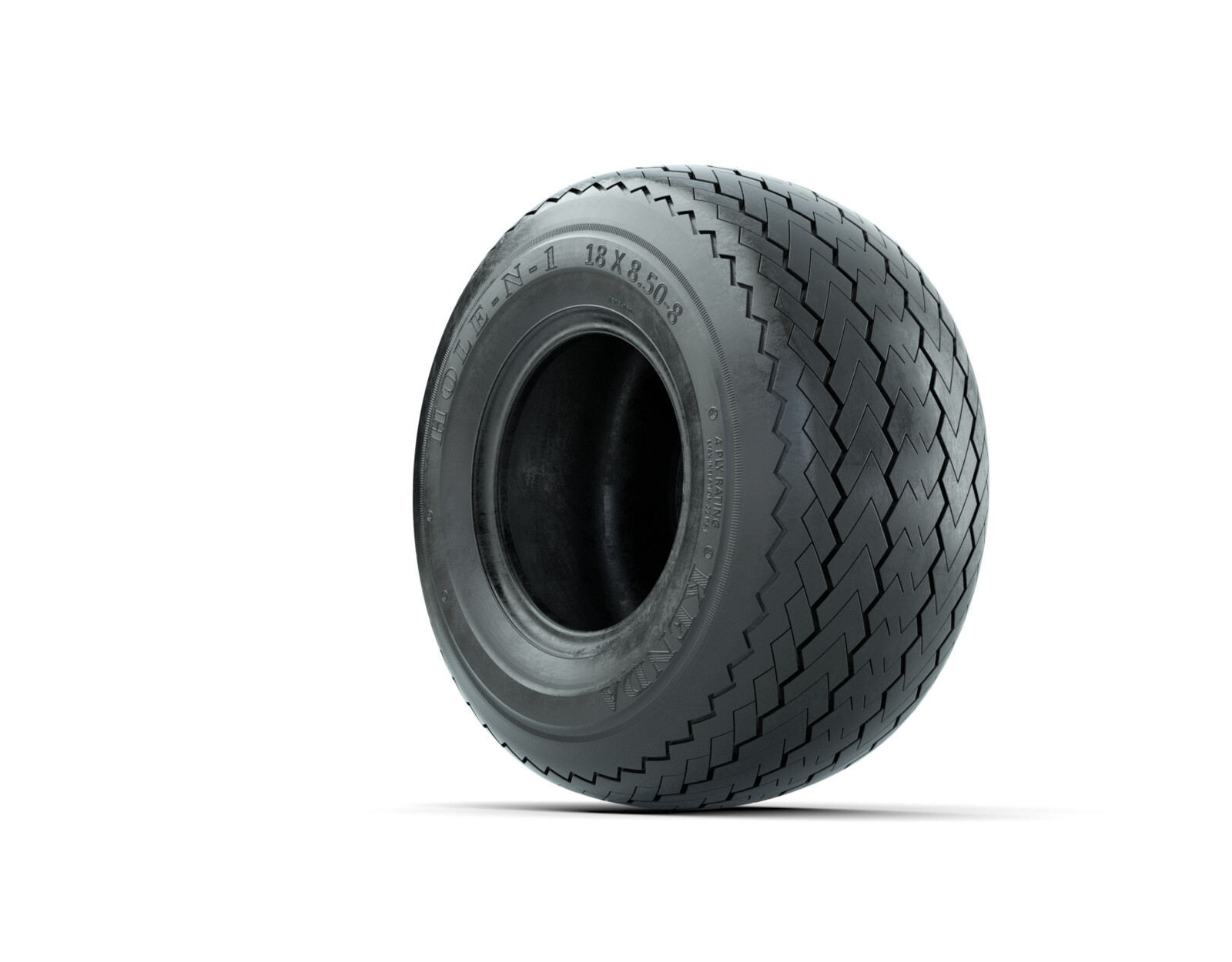 (1) Golf Cart Tire Only 18x8.50-8 Kenda Stock Height No Lift Needed