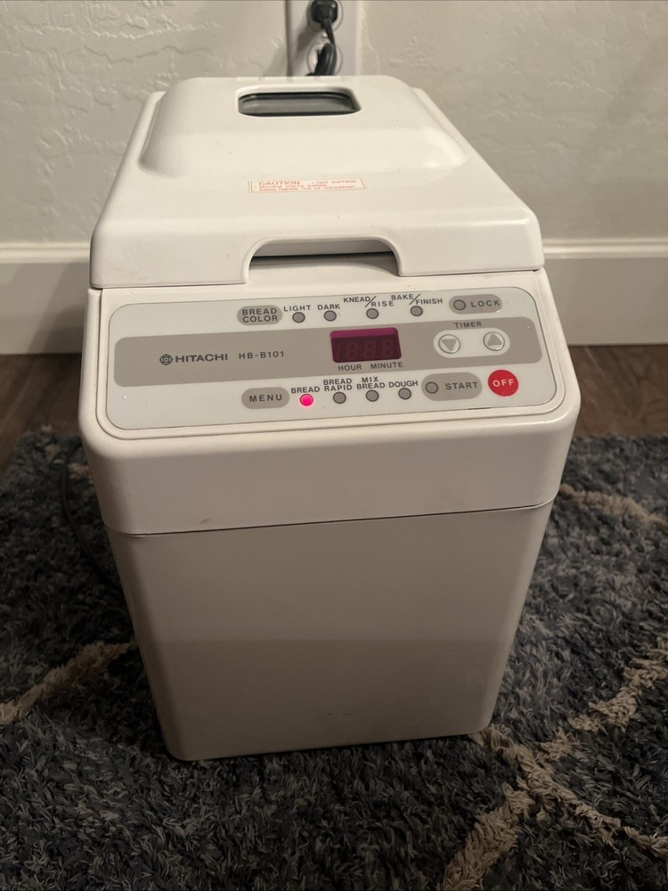 Hitachi Automatic Bread Maker Home Bakery Machine HB-B101...TESTED