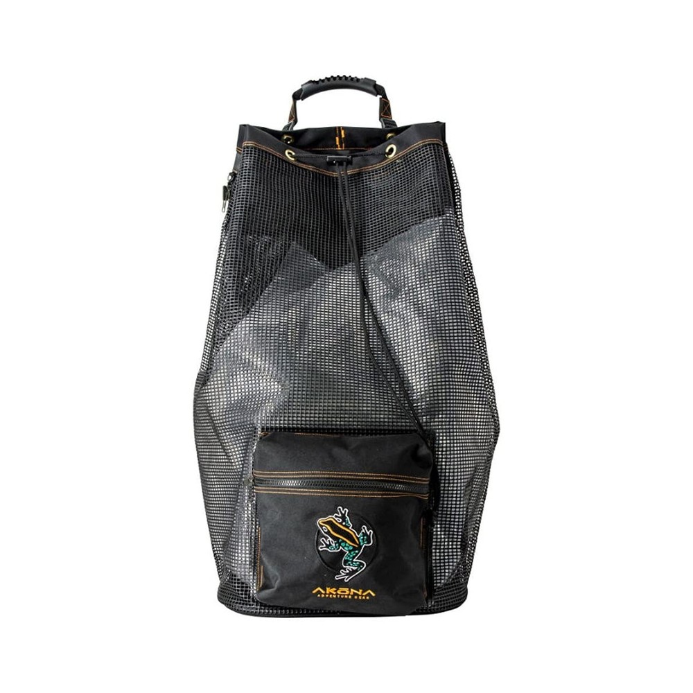 AKONA Georgian Mesh Backpack Roller Bag with Adjustable Handle