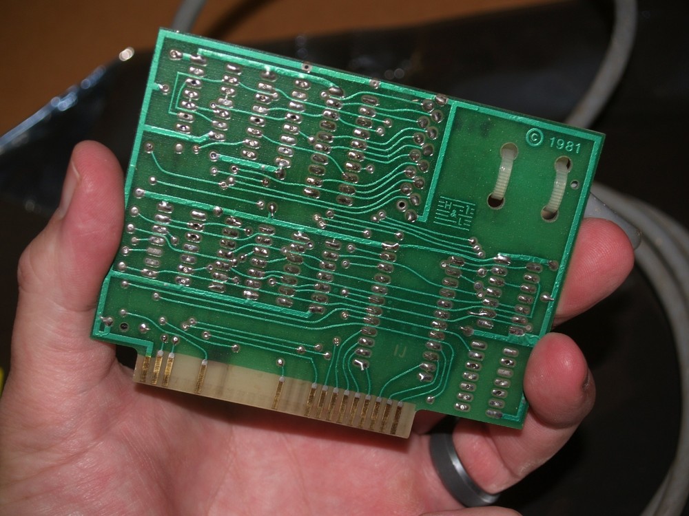 Vintage 1982 Quadram Apic-A Parallel Card for Apple II Plus