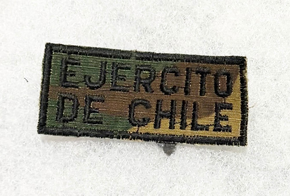Chile Army Ejercito De Chile Pocket Patch