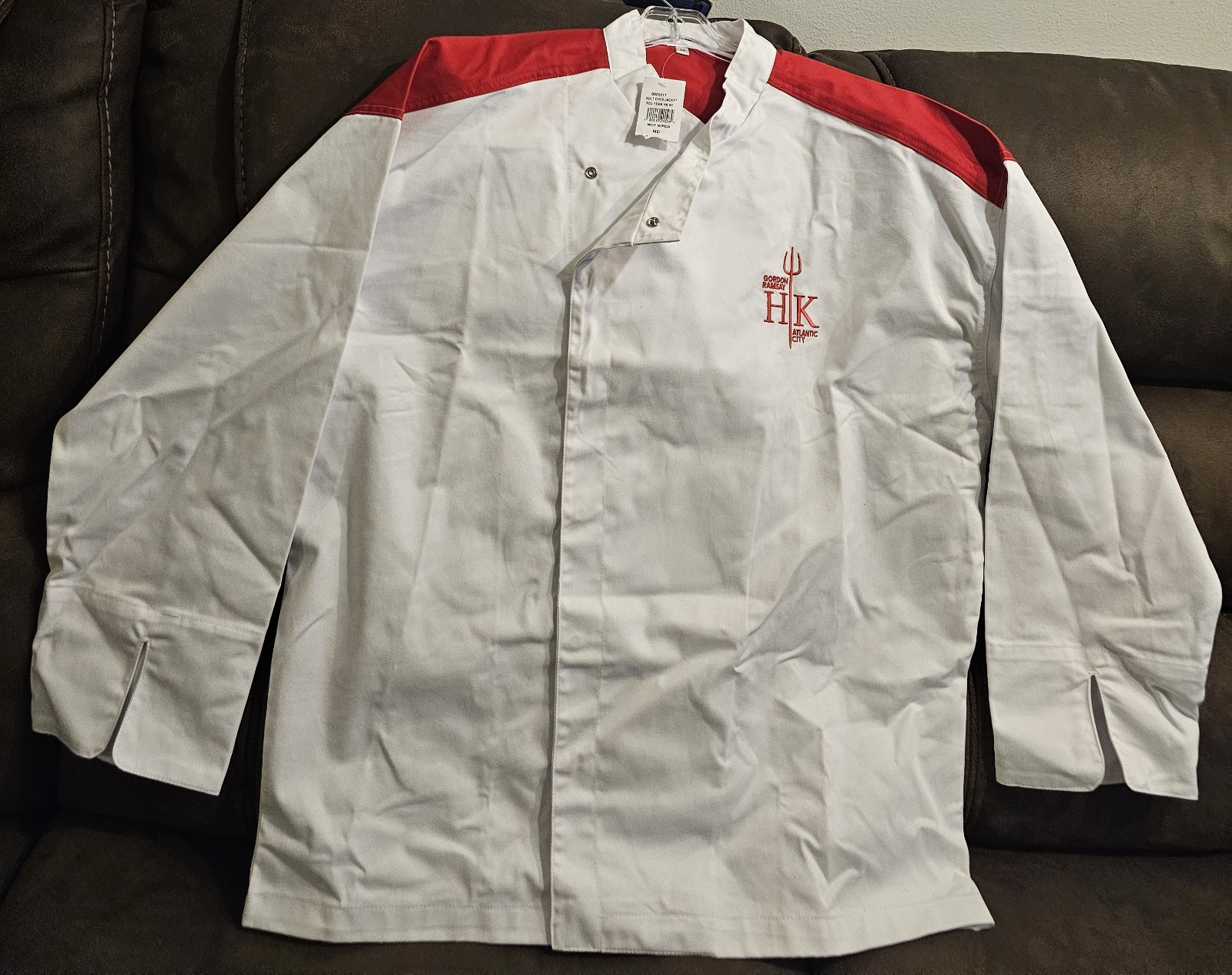 Gordon Ramsay Hell's Kitchen Atlantic City Chef Jackets Medium