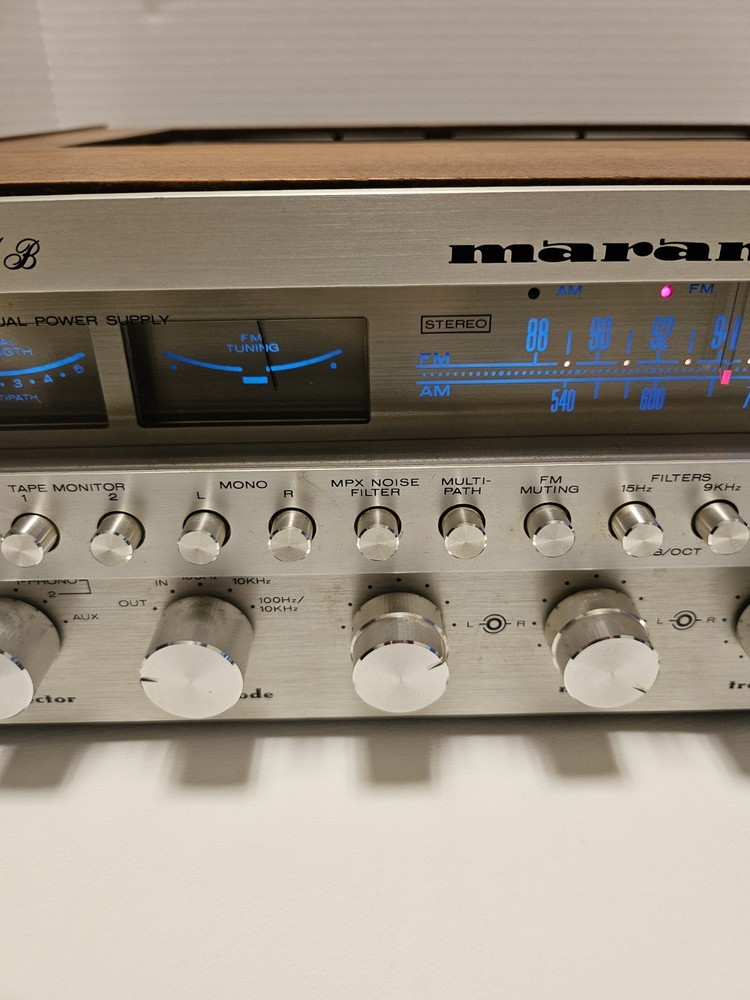 Marantz 2285B Receiver Audiophile Stereo AF/FM Tested Decoder Wood grained Kit