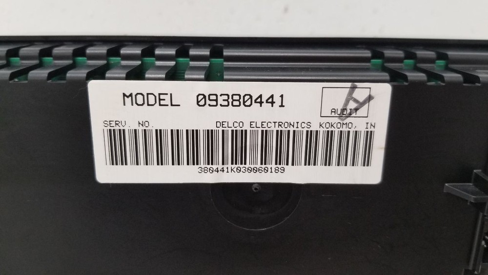 03 CHEVY CORVETTE C5 TEMPERATURE HVAC CLIMATE CONTROL 9380441