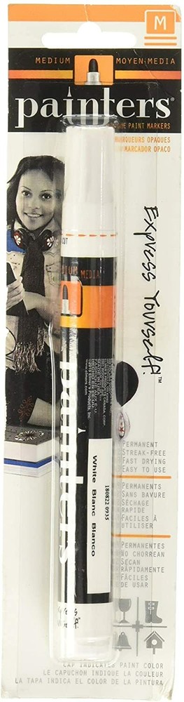 Elmers (7333) White Medium Opaque Paint Marker- 1 each